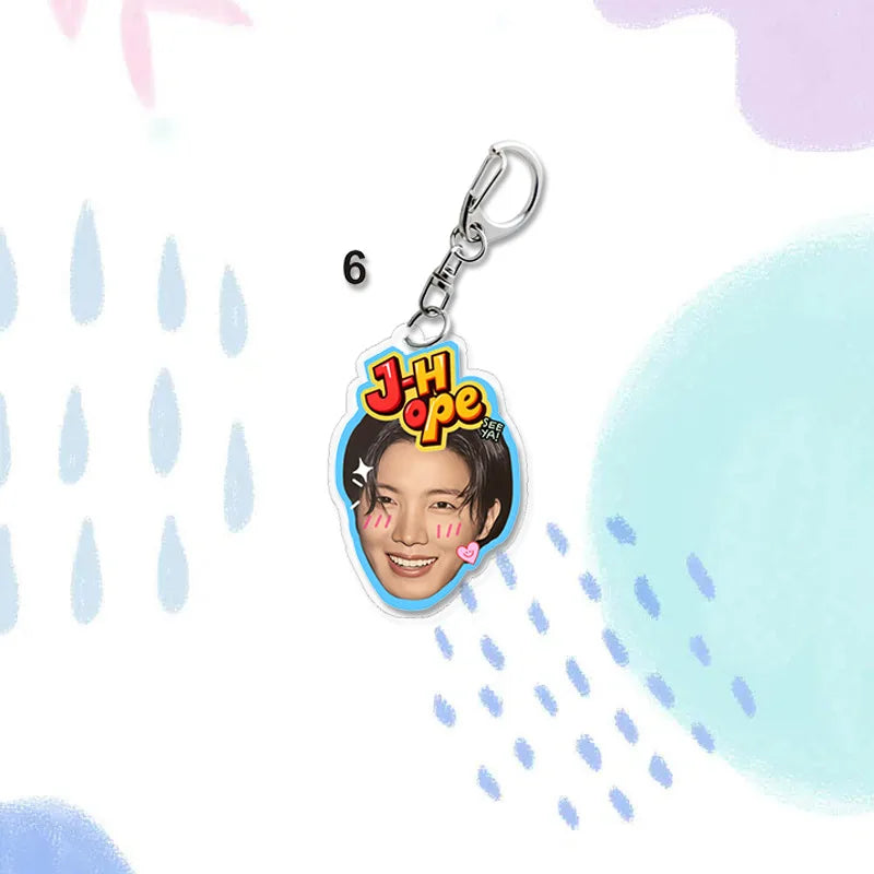 Bts the Icon Series: Acrylic Character Charms