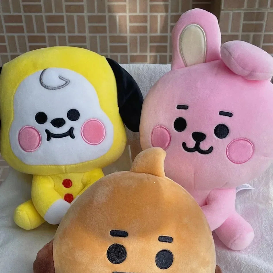 BT21-Chimmy Cooky Koya Shooky Tata Anime Cute Cartoon Keychain Backpack